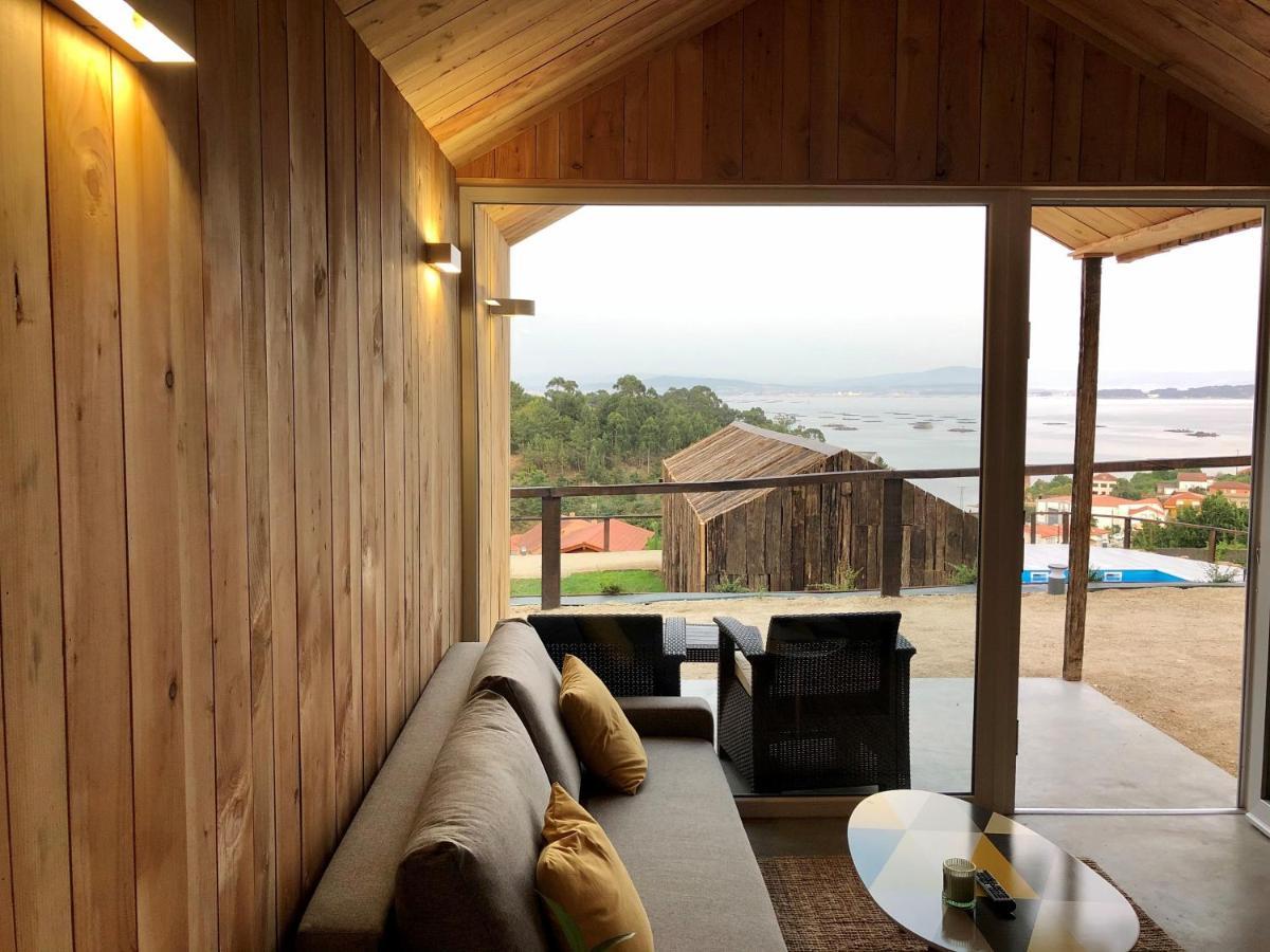 Cabanas Rias Baixas Pobra Do Caraminal Eksteriør bilde